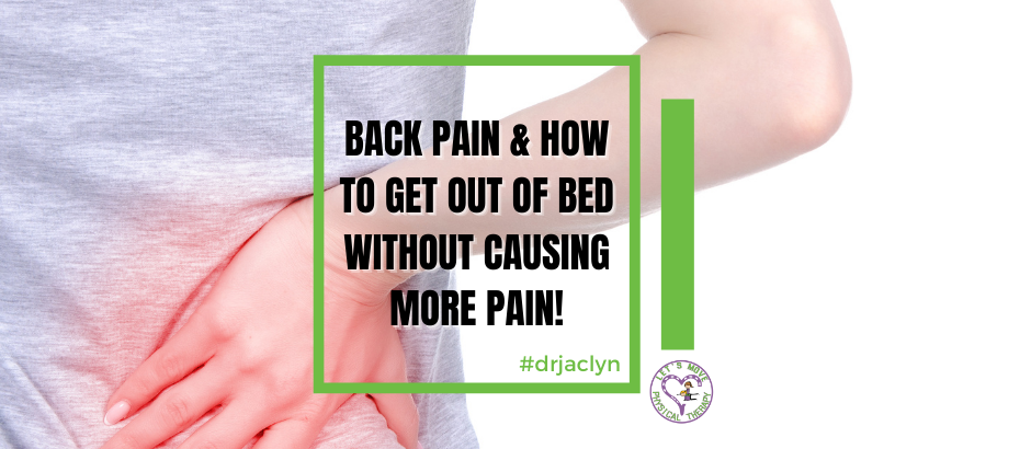 back pain - physical therapy
